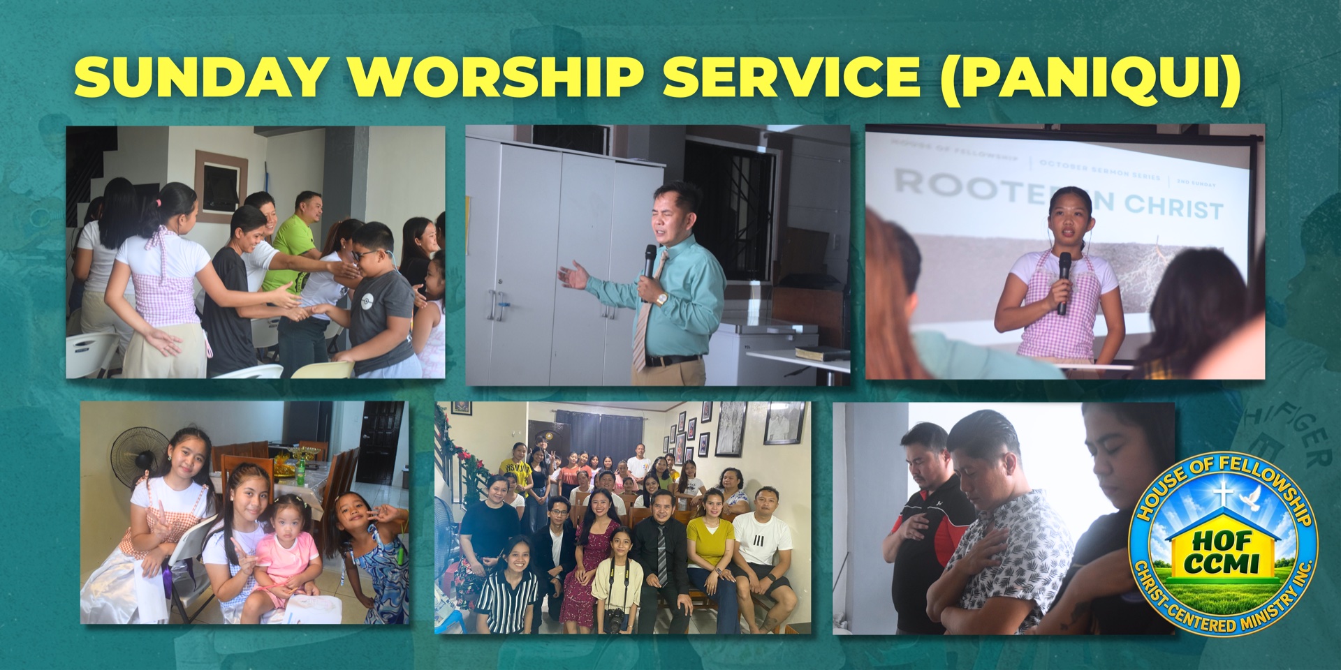 Sunday Worship Service Paniqui Collage